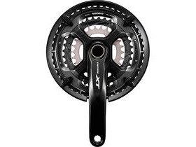 Shimano Deore XT FC-T8000 Deore XT triple chainset 10-speed, with chainguard, 48/36/26T, 175 mm