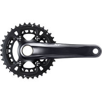 Shimano Deore XT FC-M8100 XT chainset, double 36 / 26, 12-speed, 48.8 mm chainline, 165 mm