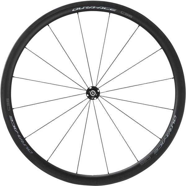 Shimano Dura-Ace WH-R9200-C36-TU Dura-Ace Carbon tubular 36 mm, front Q/R click to zoom image