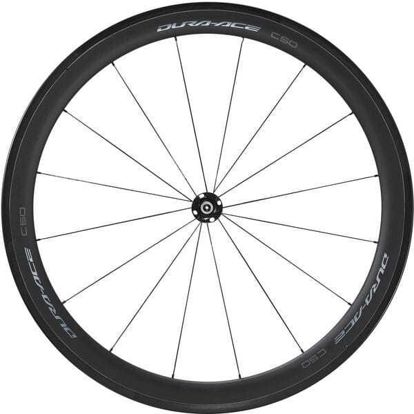 Shimano Dura-Ace WH-R9200-C50-TU Dura-Ace Carbon tubular 50 mm, front Q/R click to zoom image