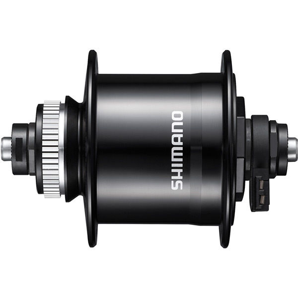 Shimano Nexus DH-UR700-3D Dynamo hub, 6v 3w, for Centre-Lock disc, 36h, 100 mm Q/R, black click to zoom image