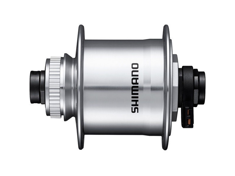 Shimano Nexus DH-UR705-3D Dynamo hub, 6v 3w, for Center Lock disc, 36h, 12x100 mm axle, silver click to zoom image