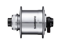 Shimano Nexus DH-UR705-3D Dynamo hub, 6v 3w, for Center Lock disc, 36h, 12x100 mm axle, silver 