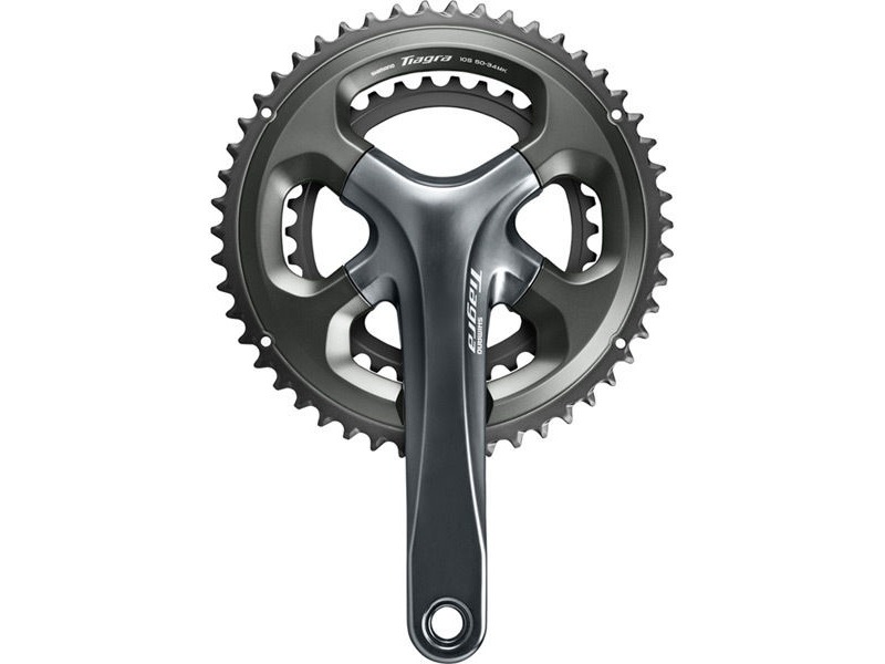 Shimano Tiagra FC-4700 Tiagra double chainset 10-speed, 50/34, compact, 170mm click to zoom image