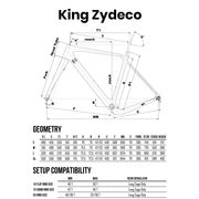 Cinelli King Zydeco Gumbo Frameset click to zoom image