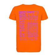 Cinelli Racing Bicycles T-Shirt Bright Orange click to zoom image