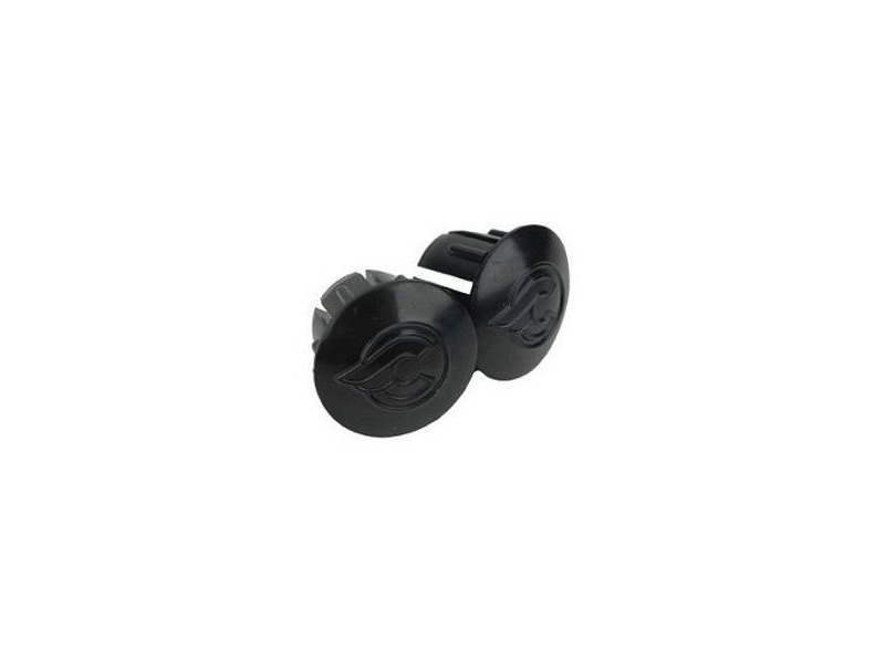Cinelli Bar End Plugs Black Pair click to zoom image