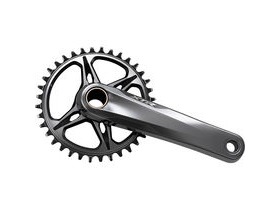 Shimano XTR FC-M9120 XTR crank set without ring, 53.4mm chain line, 12-speed, 165mm