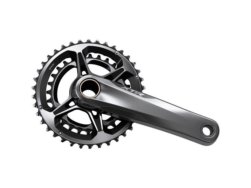 Shimano XTR FC-M9120 XTR chainset, 51.8mm chain line, 12-speed, 175mm, 38/28T click to zoom image