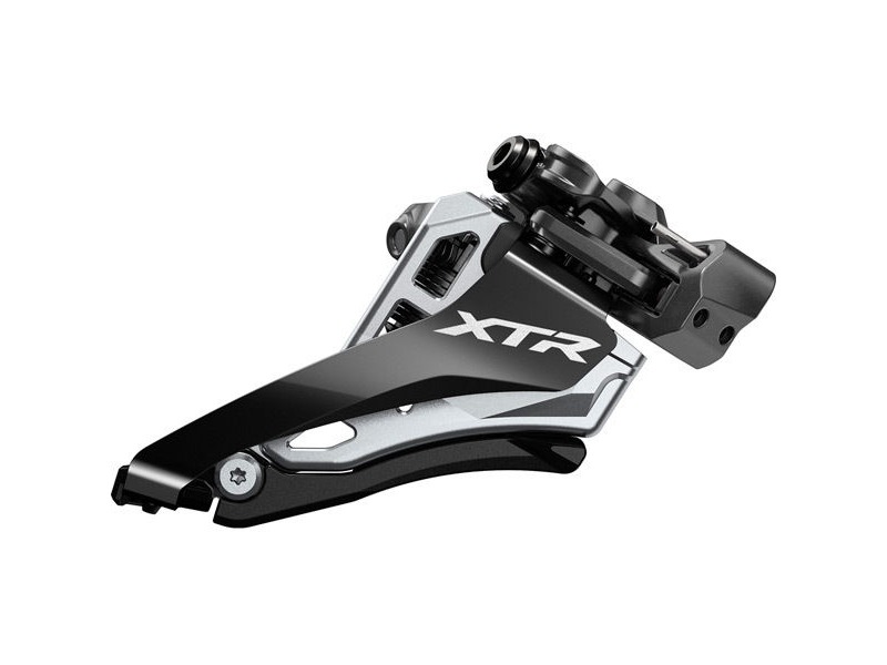 Shimano XTR FD-M9100-M XTR double front derailleur, mid clamp, multi fit, side swing click to zoom image