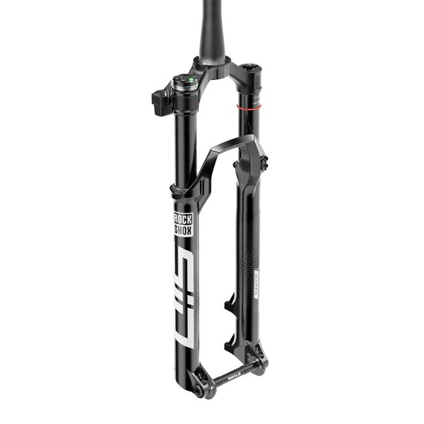 Rock Shox Sid Ultimate Flight Attendant Race Day - 3p Crown 29" Boost<sup>tm</Sup>15x110 120mm 44offset Tapered Debonair (Bolt On Fender, Star Nut, Maxle Stealth,battery,charger) D1: Gloss Black 120mm click to zoom image