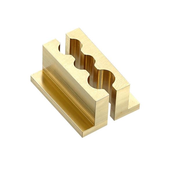 Rock Shox Vise Block 3 Hole Rear Shock Gold click to zoom image