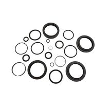 Rock Shox Am Fork Service Kit, Basic (Includes Dust Seals, Foam Rings,o-ring Seals) - Recon Silver Rl B1 (Non Boost) Black