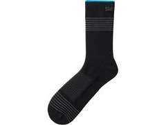Shimano Clothing Unisex Tall Wool Socks, Black 