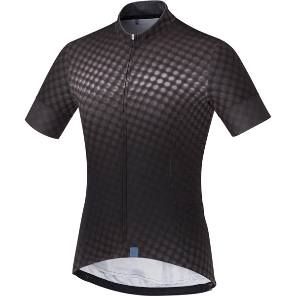 Shimano Clothing Women's Sumire Jersey, Black click to zoom image