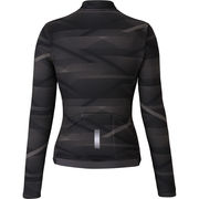 Shimano Clothing Women's Kaede Thermal Jersey, Black/Grey click to zoom image