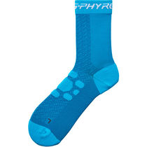 Shimano Clothing Unisex S-PHYRE Tall Socks, Blue