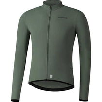 Shimano Clothing Men's Vertex Thermal Jersey, Green