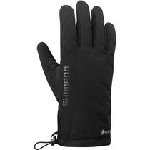 Shimano Clothing Unisex GORE-TEXandreg; GRIP PRIMALOFTandreg; Gloves, Black