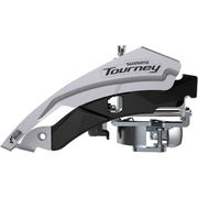 Shimano Tourney / TY FD-TY601 Tourney front mech, triple, top swing, dual pull, 66-69, for 48T 