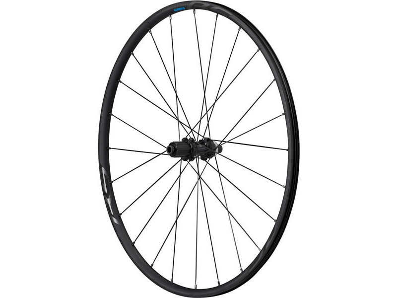 Shimano Wheels WH-RS370 tubeless compatible clincher wheel, 12 x 142 mm thru axle, rear, black click to zoom image