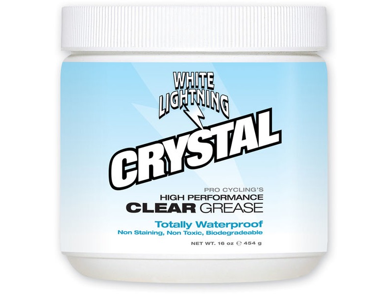 White Lightning Crystal Clear Grease, 1lb (455 G) Tub click to zoom image