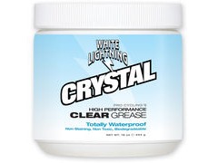 White Lightning Crystal Clear Grease, 1lb (455 G) Tub 