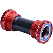 Wheels Manufacturing BSA Threaded Frame ABEC-3 Bearings 24mm - Red