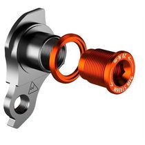 Wheels Manufacturing Replaceable Derailleur Hanger / Dropout 404-3 - Orange Bolt
