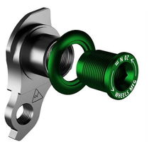 Wheels Manufacturing Replaceable Derailleur Hanger / Dropout 487-9 - Green Bolt