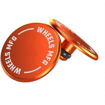 Wheels Manufacturing Thru-axle Caps Orange