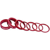 Wheels Manufacturing StackRight Headset Spacer Kit - Red
