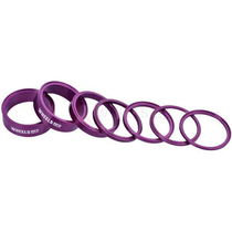 Wheels Manufacturing StackRight Headset Spacer Kit - Purple