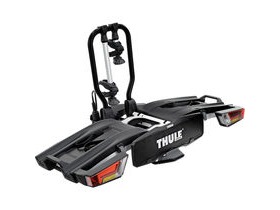 Thule 933 EasyFold XT 2-bike towball carrier with AcuTight torque knobs 13-pin