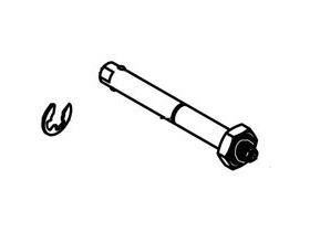 Thule Clevis wheel Axle with Circlip