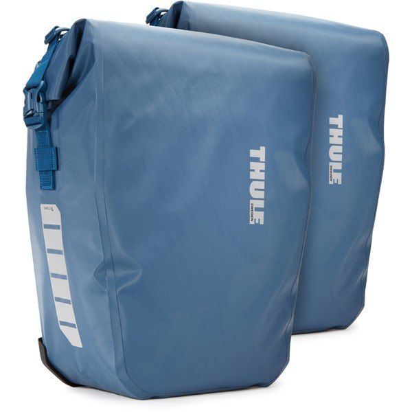 Thule Shield panniers, 25 litres each, pair - blue click to zoom image
