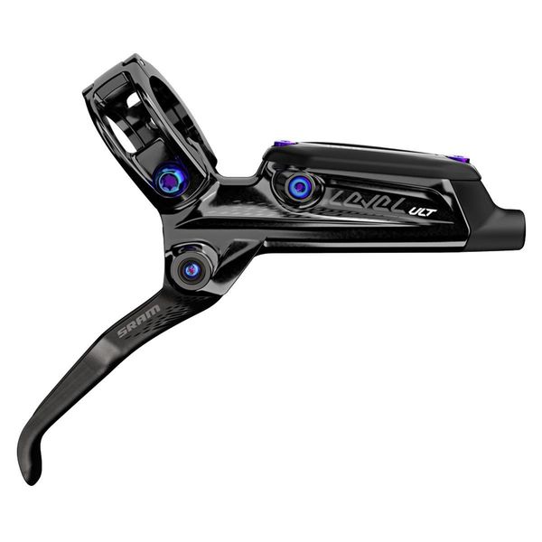 Sram Level Ultimate, Carbon Lever, Rainbow Hardware, Black With Rainbow Hardware (Includes Mmx Clamp, Rotor/Bracket Sold Separately)B1 Black 950mm click to zoom image