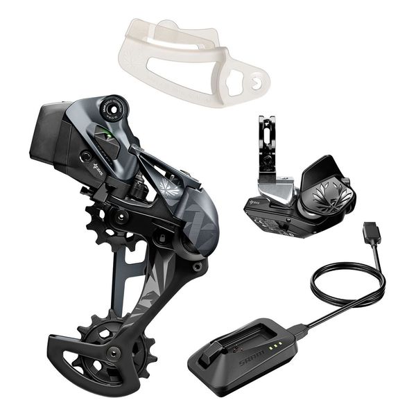 Sram Xx1 Eagle Axs Upgrade Kit (Rear Der W/Battery And Battery Protector, Rocker Paddle Controller W/Clamp, Charger/Cord, Chain Gap Tool): click to zoom image