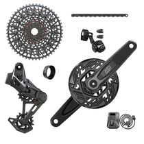 Sram X0 T-type Eagle E-mtb 104bcd Transmission Axs Groupset (Rd W/Battery/Charger/Cord, Ec Pod Ult, Cr 104bcd T-type 36t,clip-on Guard, Cn 126l, Cs Xs-1295 10-52t) ? Cranks Not Included 36t