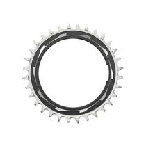 Sram Chain Ring T-type Powermeter Threaded 0mm Offset Eagle (Including Pin Thread Backup And Screw) Xxsl D1 Black/Silver