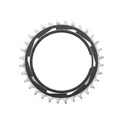 Sram Chain Ring T-type Powermeter Threaded 3mm Offset Eagle (Including Pin Thread Backup And Screw) Xxsl D1 Black/Silver 