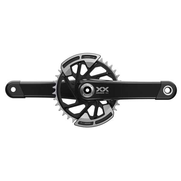 Sram Crankset Xx Eagle Q174 55mm Chainline Dub MTB Wide Black 2-guards 32t T-type (Bb Not Included) Black click to zoom image