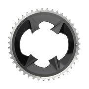 Sram Spare - Chain Ring Road 43t 94bcd 2x12 Rival Wide Black With Cover Plate: 