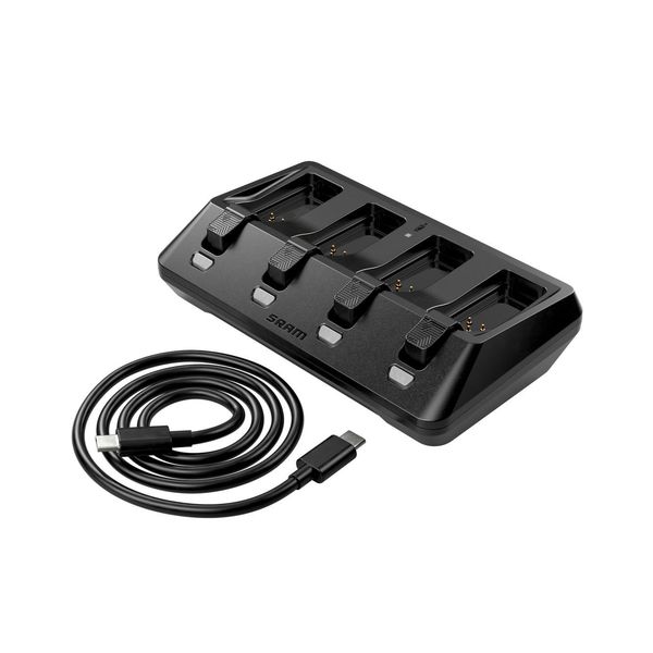 Sram Axs Battery Base Charger 4-ports (Including Usb-c Cord) click to zoom image