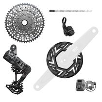 Sram Gx T-type Eagle E-mtb 104bcd Transmission Axs Groupset (Rd W/Battery/Charger/Cord, Ec Pod, Cr 104bcd T-type 34t,clip-on Guard, Cn 126l, Cs Xs-1275 10-52t) ? Cranks Not Included: