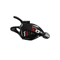 Sram X01 Shifter - Trigger - 11 Speed Rear W Discrete Clamp Red 11 Speed