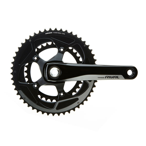 Sram Rival22 Crank Set Gxp 175 50-34 Yaw Gxp Cups Not Incl 11spd 175mm 50-34t click to zoom image