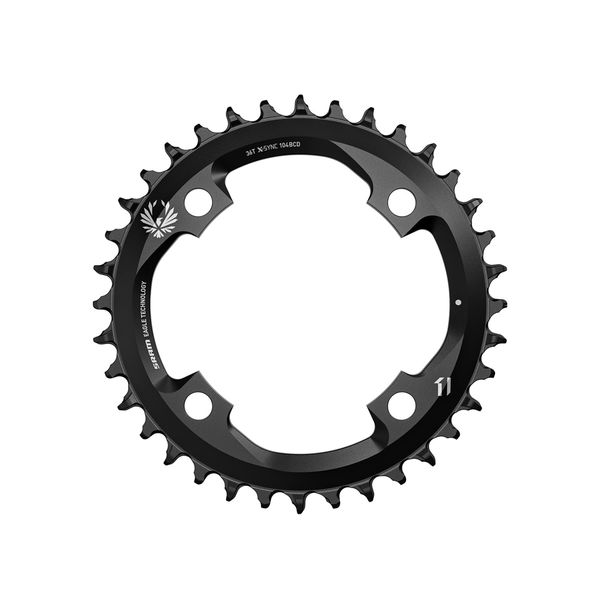 Sram Chain Ring X-sync 2 36t 104 Bcd Alum 12 Speed Black 12 Speed click to zoom image