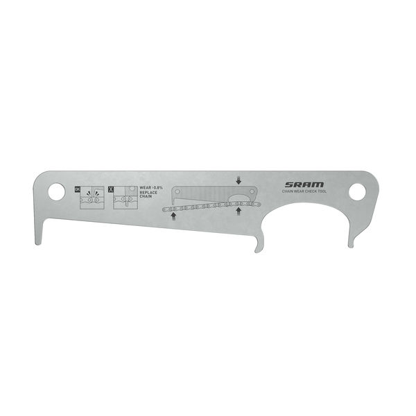 Sram Chain Wear Check Tool (For 0.8% Wear Chains): click to zoom image