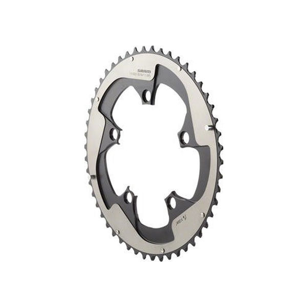 Sram Chain Ring Road Red22 X-glide R 50t Yaw 11 Speed S3 Hidden Bolt/Non-hidden Bolt 110 Alum 5mm Falcon Grey BB30 Or Gxp (50 34) Grey 11spd 50t click to zoom image